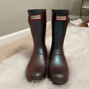 Hunter Boots women’s original short nebula